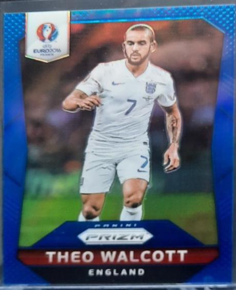 Theo Walcott [Blue Prizm] #60
