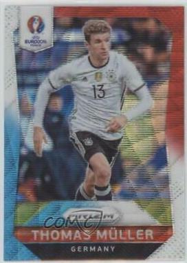 Thomas Muller [Red & Light Blue Prizm] #45