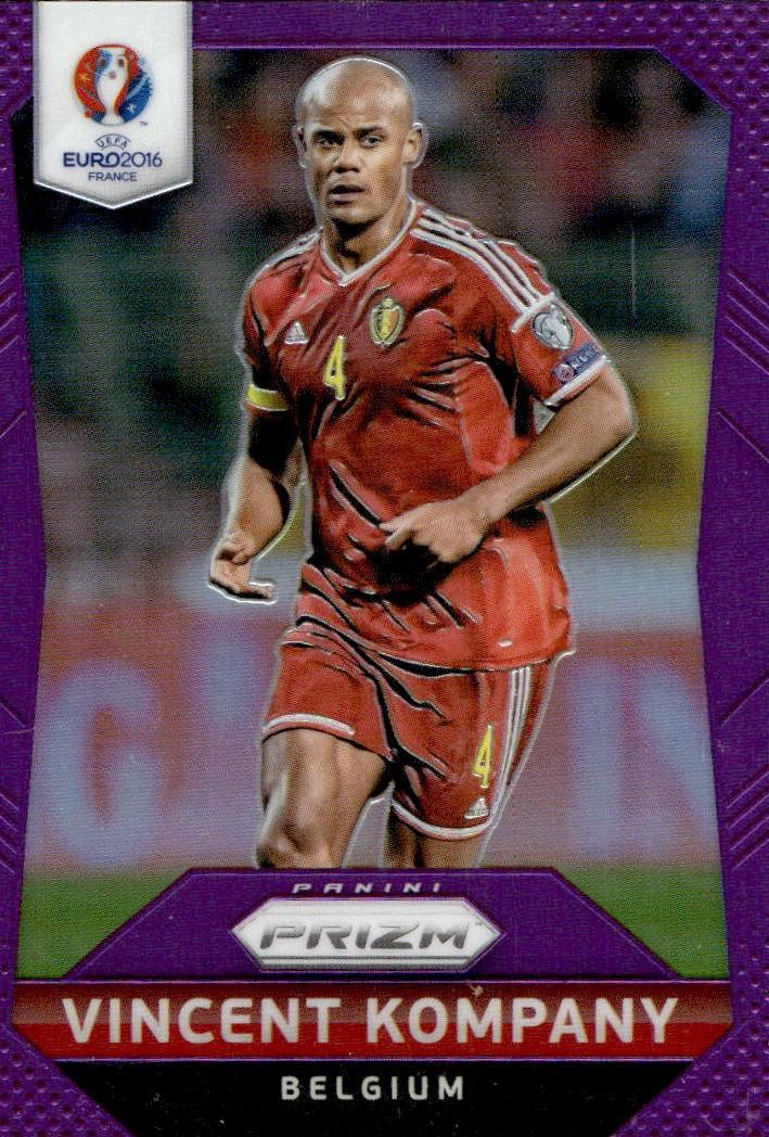 Vincent Kompany [Purple Prizm] #25