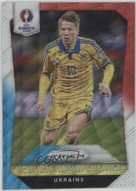 Yevhen Konoplyanka [Red & Light Blue Prizm] #211
