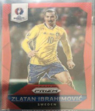 Zlatan Ibrahimovic [Red Prizm] #241