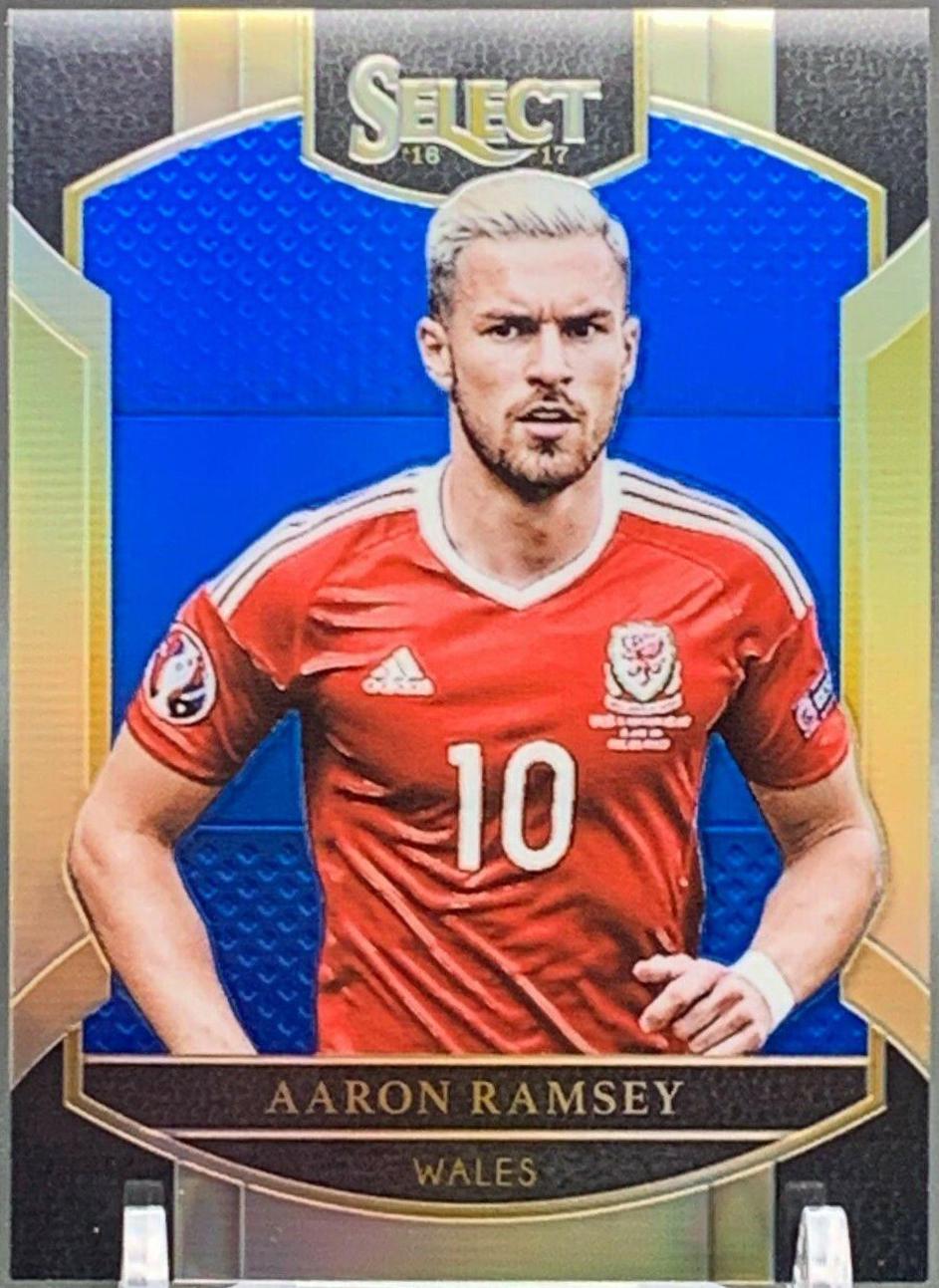 Aaron Ramsey [Blue Prizm] #74
