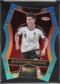 Alessandro Schopf [Light Blue Prizm Die Cut] #129