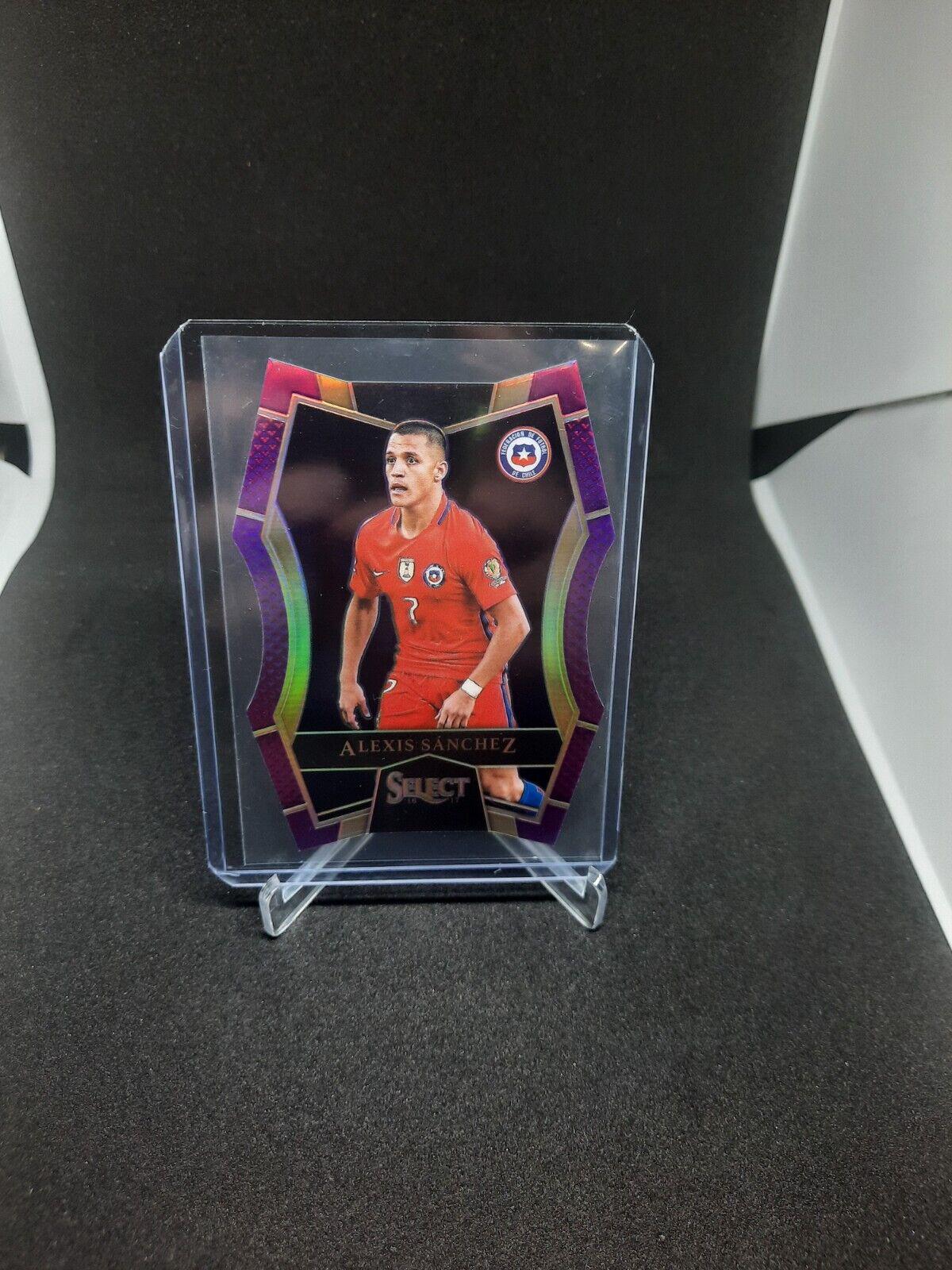 Alexis Sanchez [Purple Prizm Die Cut] #105