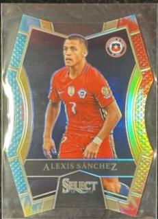 Alexis Sanchez [Tie Dye Prizm Die Cut] #105