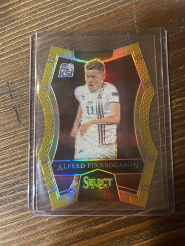 Alfred Finnbogason [Gold Prizm Die Cut] #155