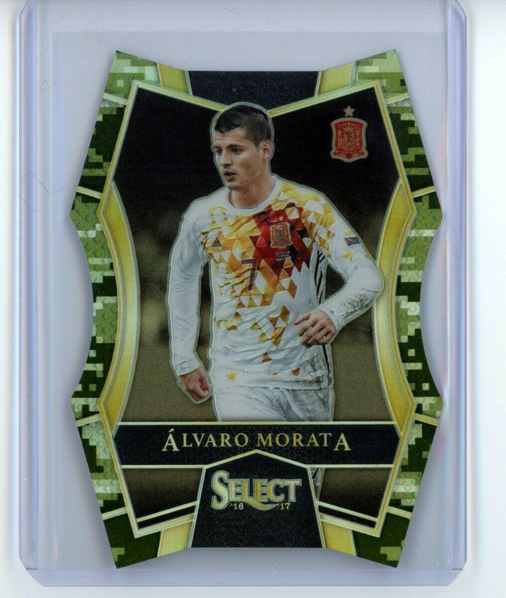 Alvaro Morata [Camo Prizm Die Cut] #124