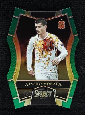 Alvaro Morata [Green Prizm Die Cut] #124