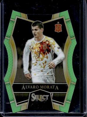 Alvaro Morata [Neon Green Prizm Die Cut] #124