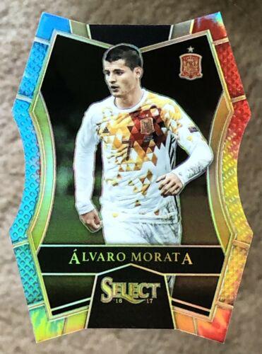 Alvaro Morata [Tie Dye Prizm Die Cut] #124