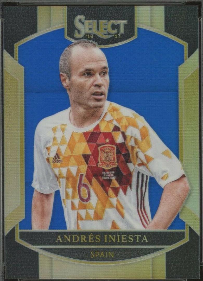 Andres Iniesta [Blue Prizm] #18