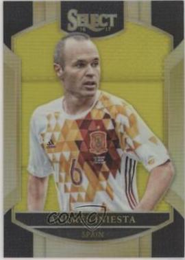 Andres Iniesta [Neon Yellow Prizm] #18