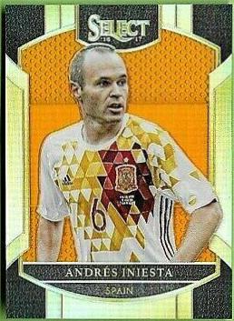 Andres Iniesta [Orange Prizm] #18