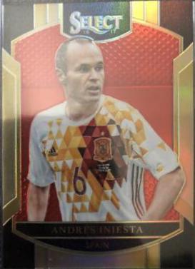 Andres Iniesta [Red Prizm] #18