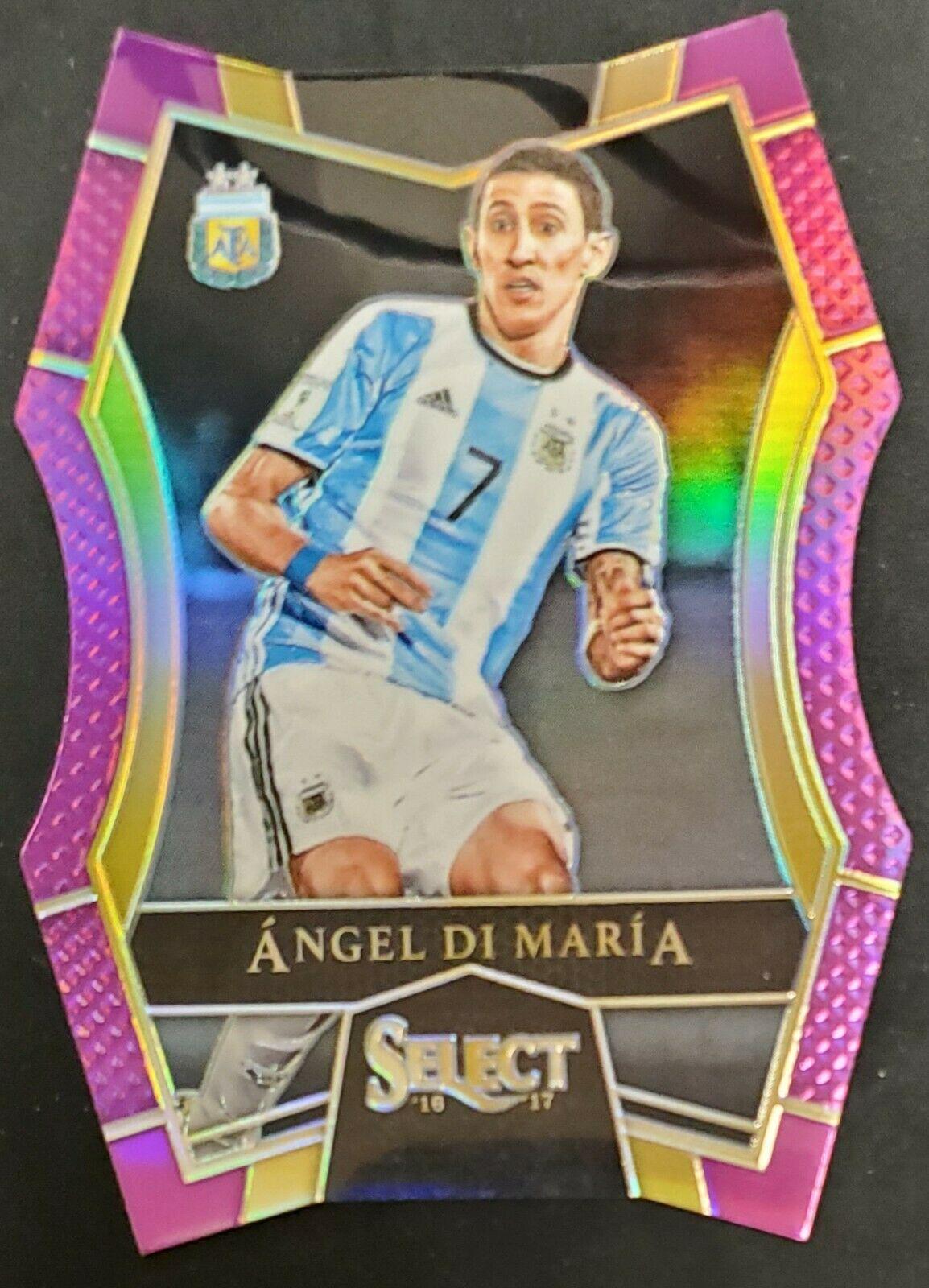 Angel Di Maria [Purple Prizm Die Cut] #185