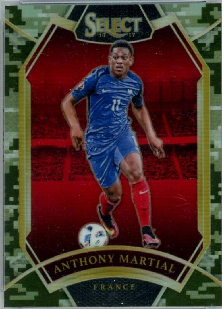 Anthony Martial [Camo Prizm] #201