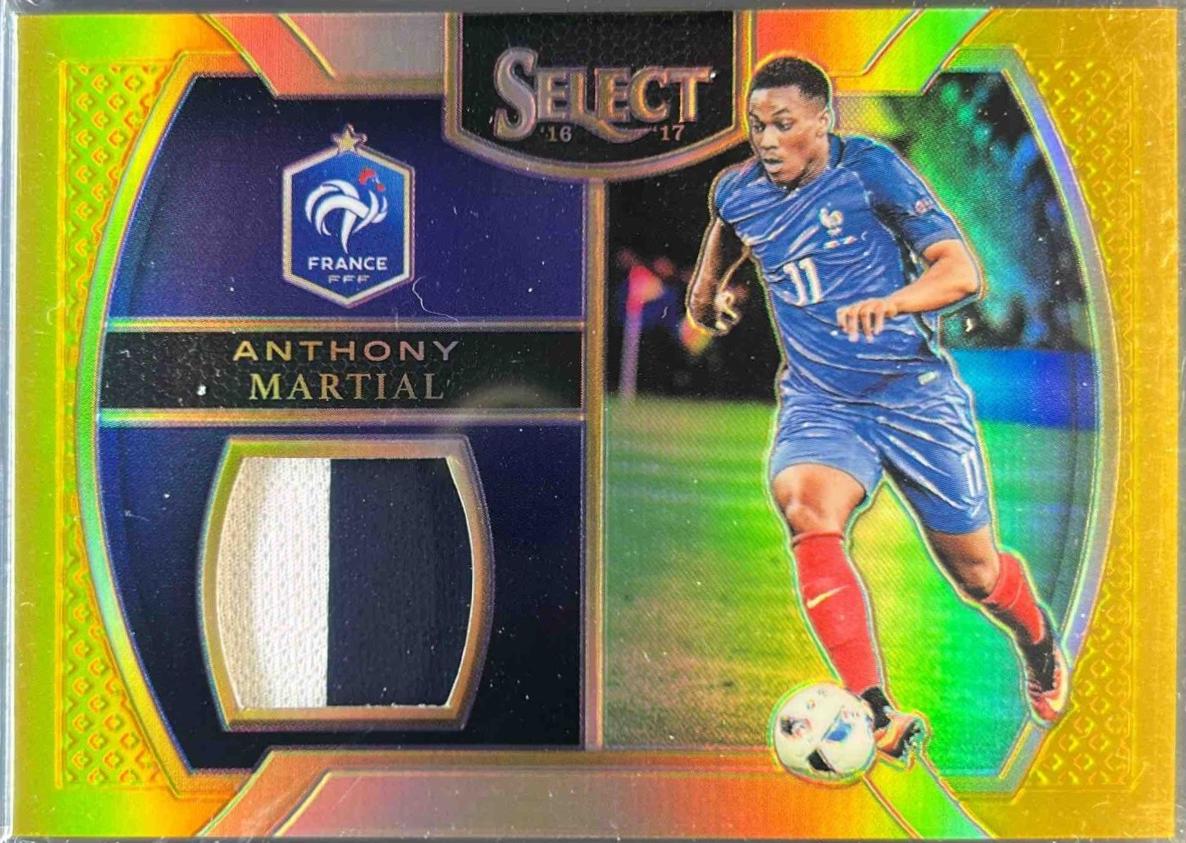 Anthony Martial [Gold Prizm] #201
