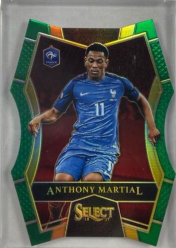Anthony Martial [Green Prizm Die Cut] #119