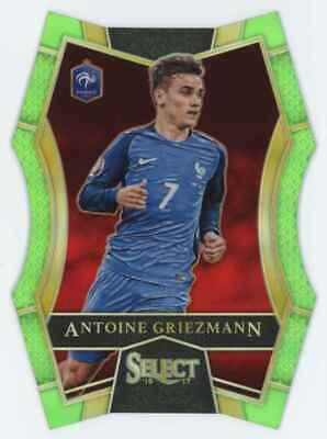 Antoine Griezmann [Neon Green Prizm Die Cut] #195