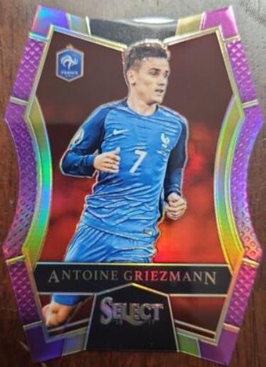 Antoine Griezmann [Purple Prizm Die Cut] #195