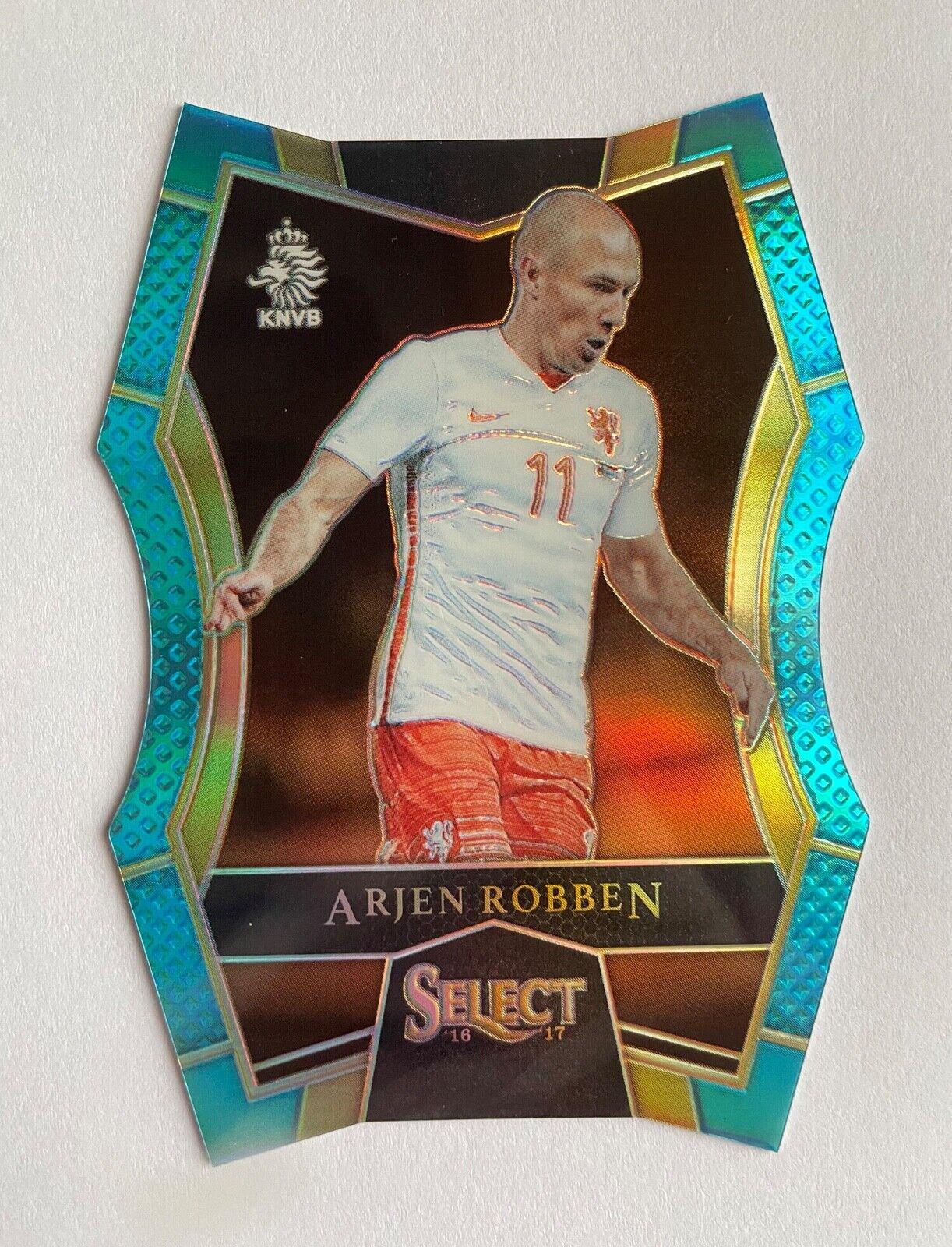 Arjen Robben [Light Blue Prizm Die Cut] #142