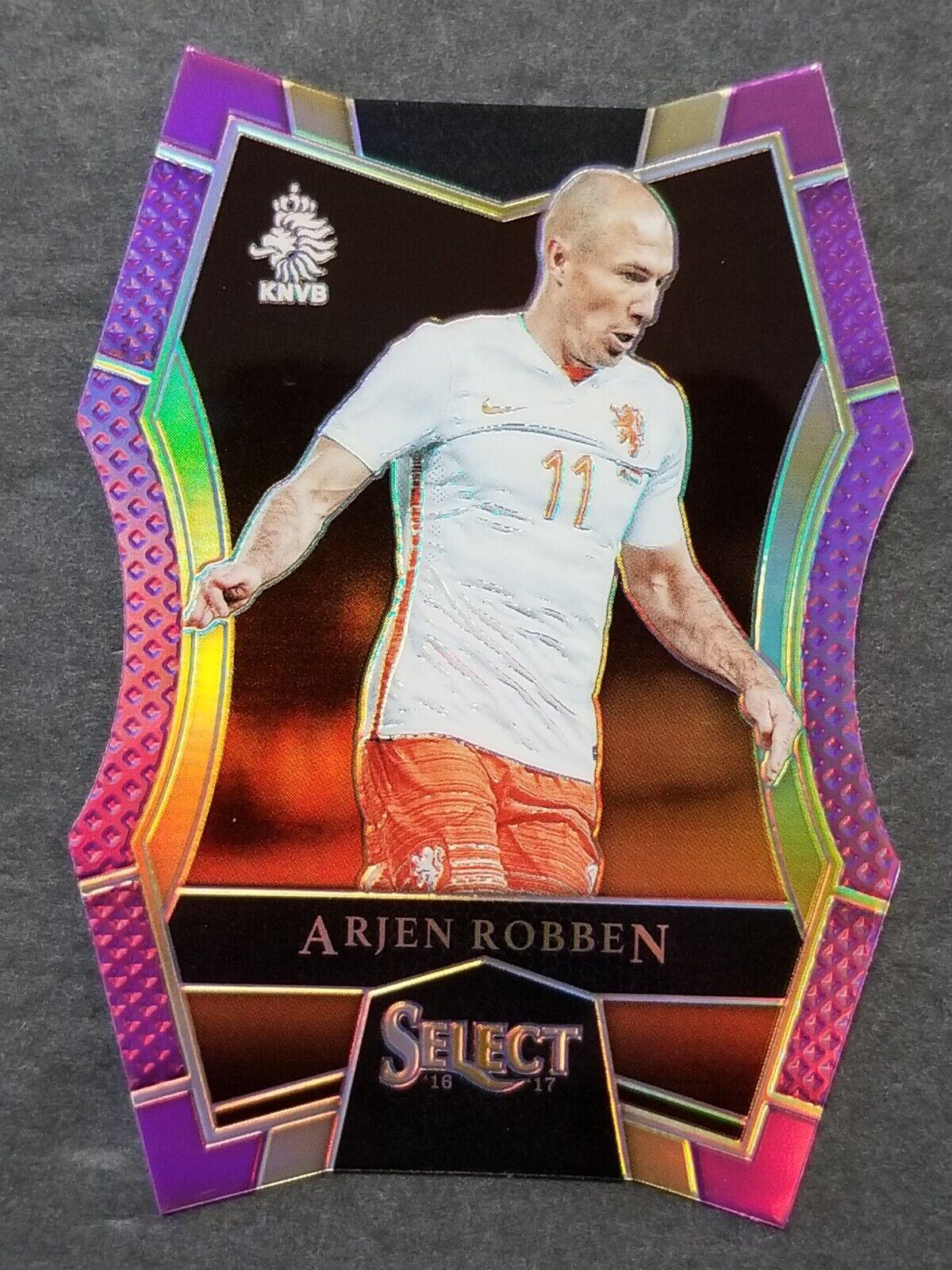 Arjen Robben [Purple Prizm Die Cut] #142