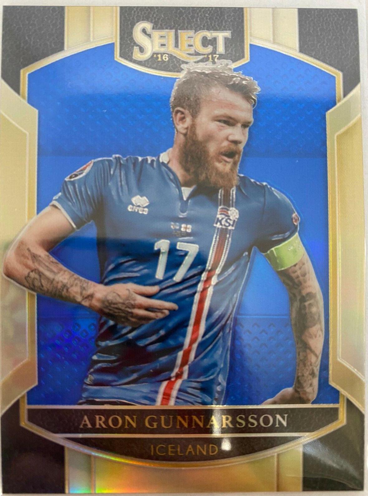 Aron Gunnarsson [Blue Prizm] #48
