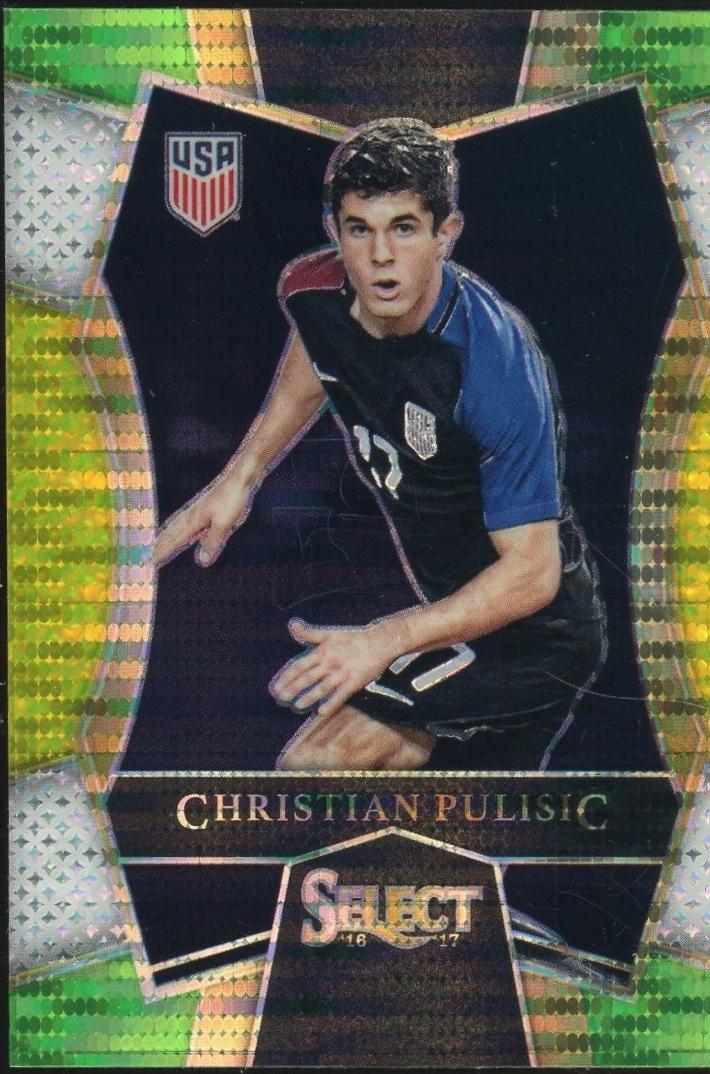 Christian Pulisic [Green Prizm Die Cut] #150