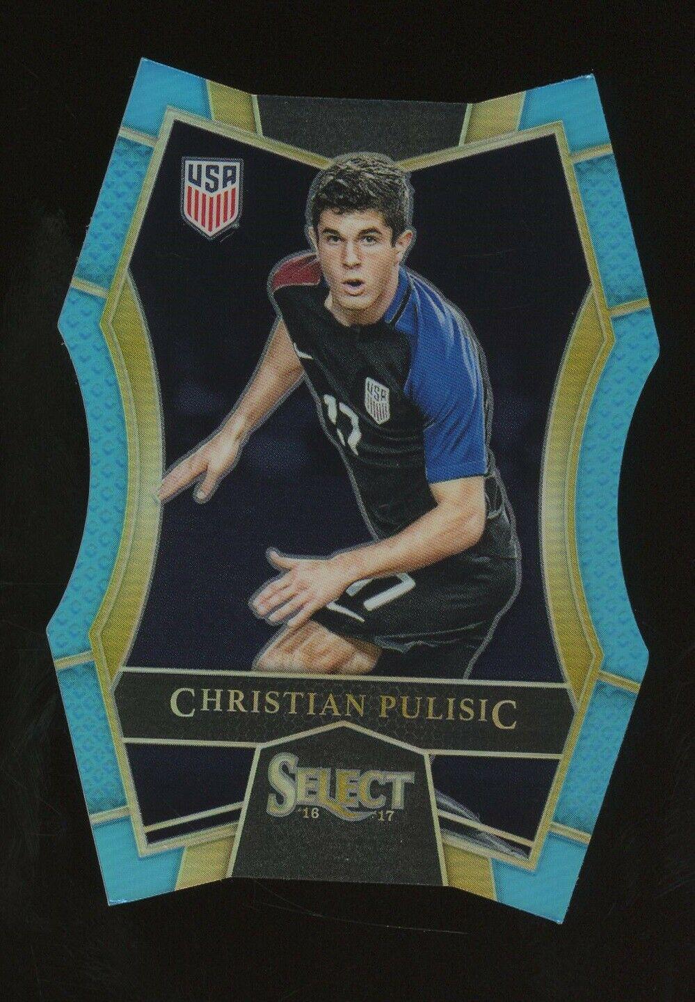 Christian Pulisic [Light Blue Prizm Die Cut] #150