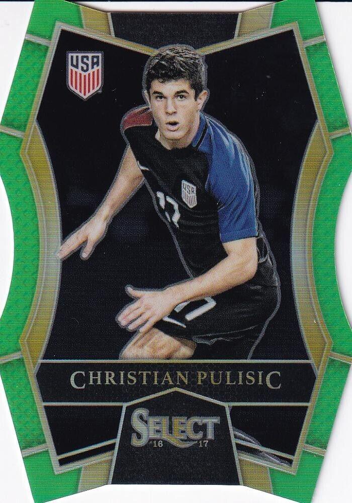 Christian Pulisic [Neon Green Prizm Die Cut] #150