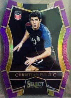 Christian Pulisic [Purple Prizm Die Cut] #150