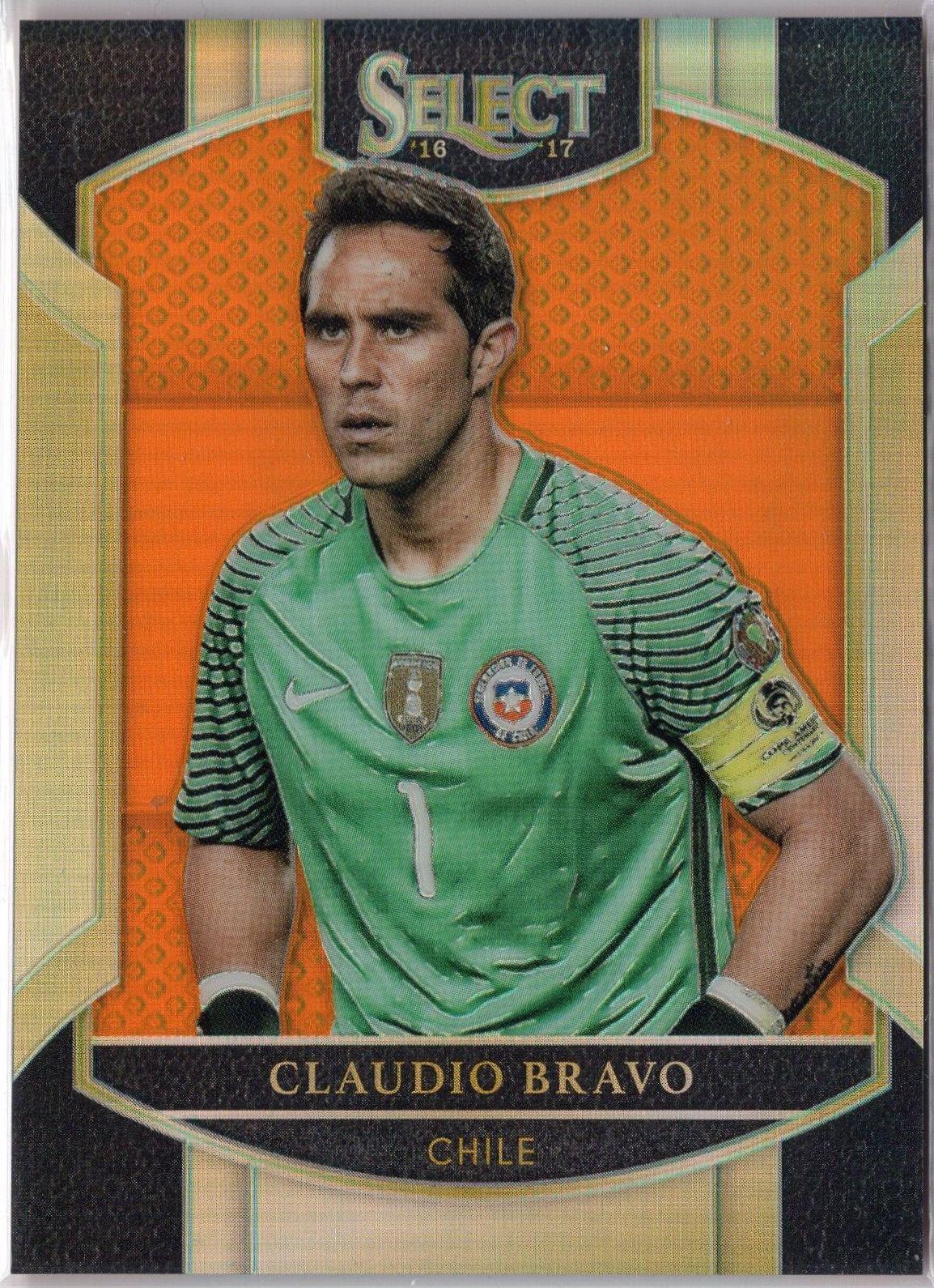 Claudio Bravo [Orange Prizm] #37