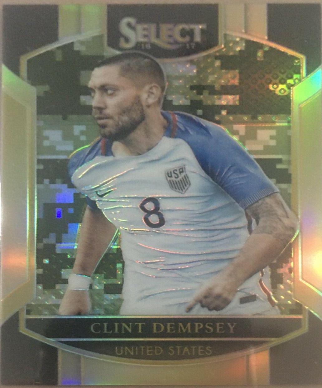 Clint Dempsey [Camo Prizm] #82