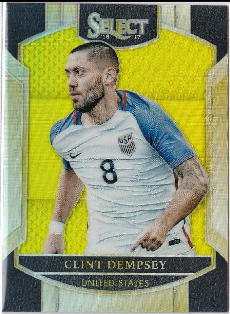 Clint Dempsey [Neon Yellow Prizm] #82