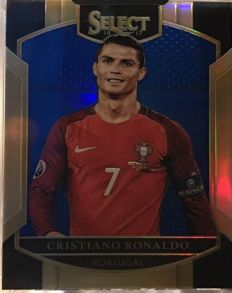 Cristiano Ronaldo [Blue Prizm] #1
