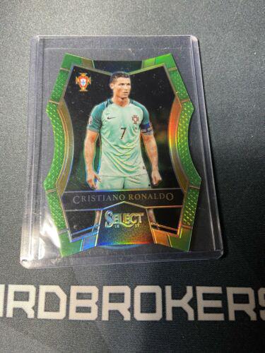 Cristiano Ronaldo [Neon Green Prizm Die Cut] #154