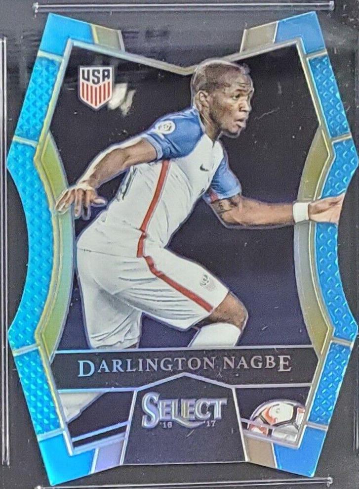 Darlington Nagbe [Light Blue Prizm Die Cut] #182