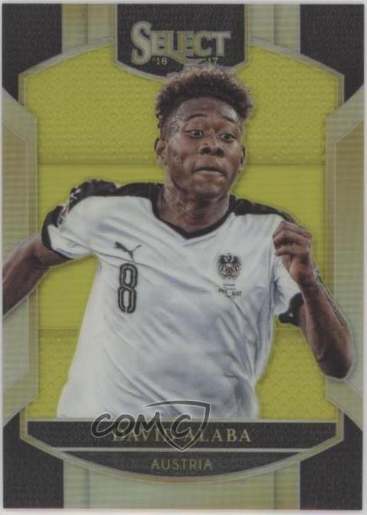 David Alaba [Neon Yellow Prizm] #14