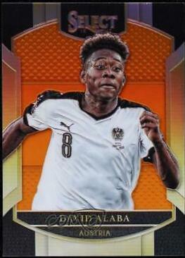 David Alaba [Orange Prizm] #14