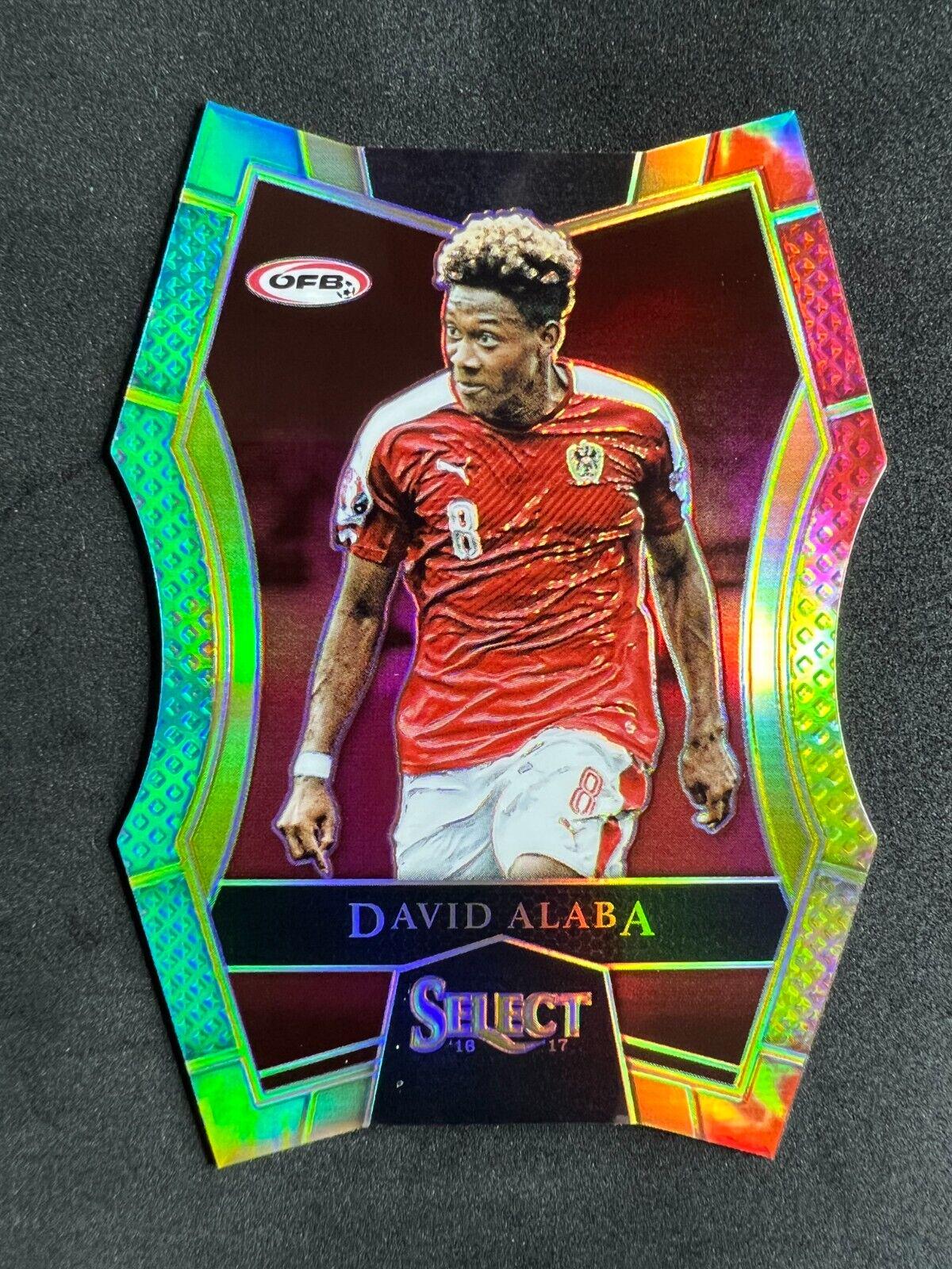 David Alaba [Tie Dye Prizm Die Cut] #120