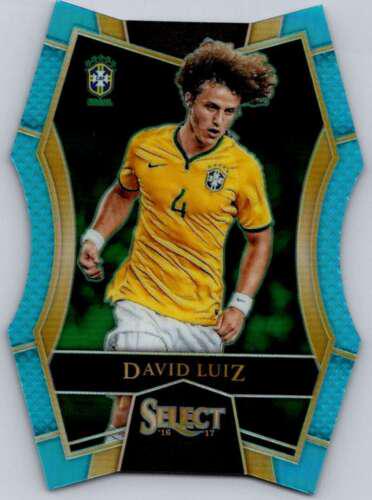 David Luiz [Light Blue Prizm Die Cut] #190