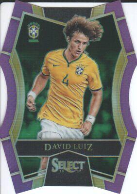 David Luiz [Purple Prizm Die Cut] #190