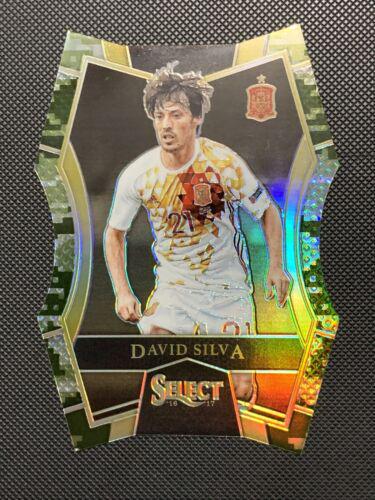 David Silva [Camo Prizm Die Cut] #180