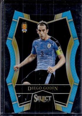 Diego Godin [Light Blue Prizm Die Cut] #111