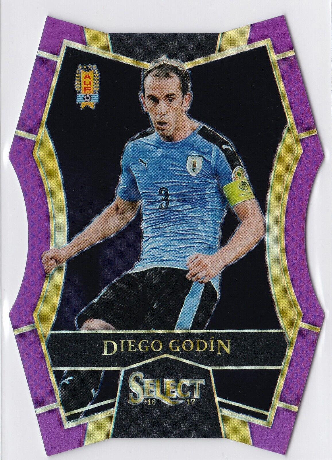 Diego Godin [Purple Prizm Die Cut] #111