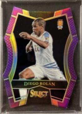 Diego Rolan [Purple Prizm Die Cut] #149