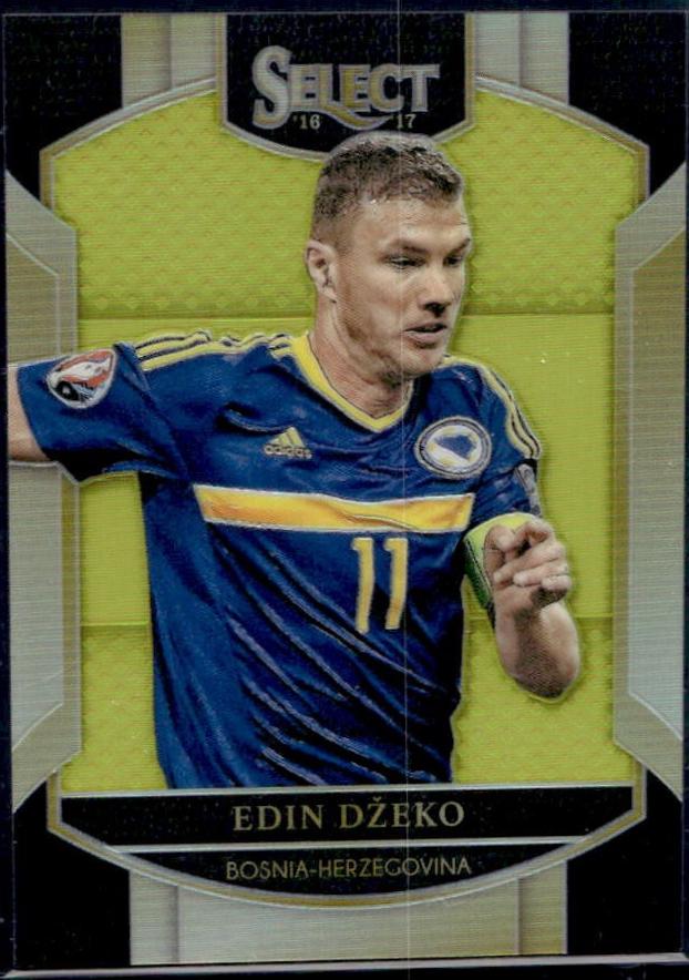 Edin Dzeko [Neon Yellow Prizm] #7
