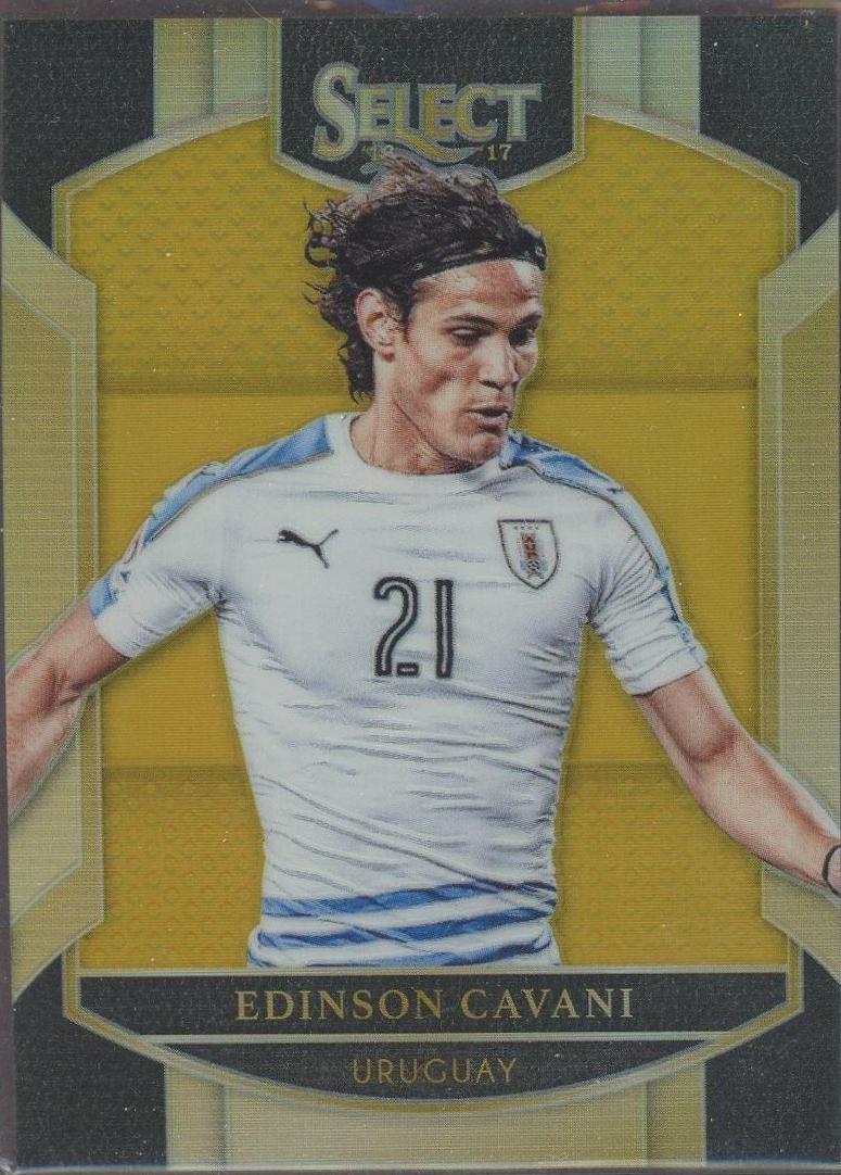Edinson Cavani [Gold Prizm] #78