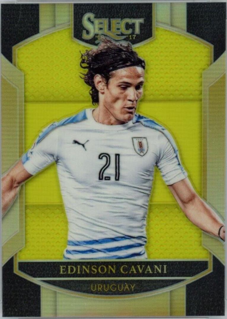 Edinson Cavani [Neon Yellow Prizm] #78