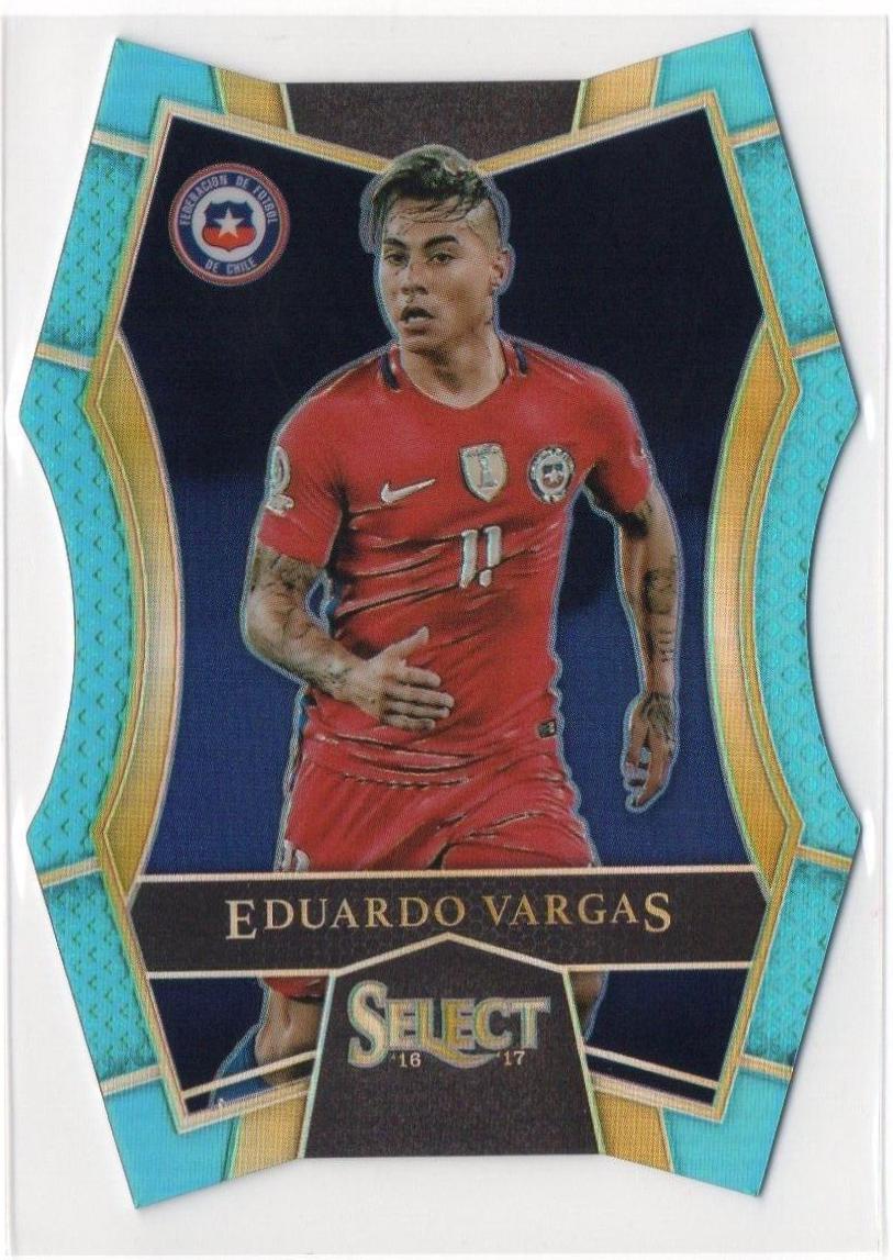 Eduardo Vargas [Light Blue Prizm Die Cut] #117